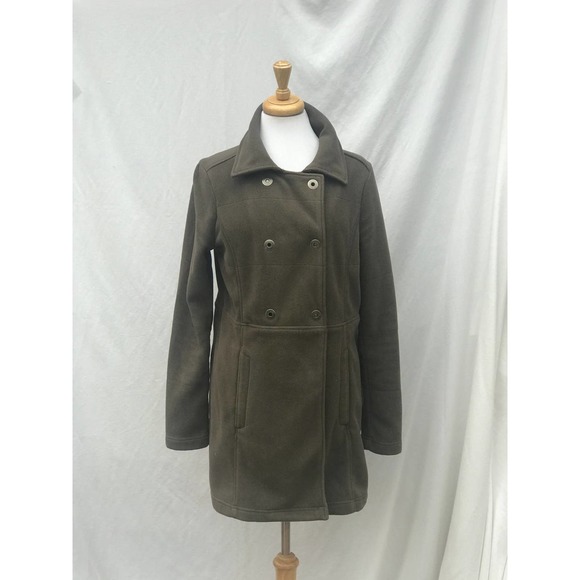 SzM ATHLETA Tan Switchback Fleece Jacket - Picture 10 of 14